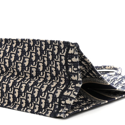 Christian Dior Oblique Large Book Tote Blue Multicolor 10 of 12