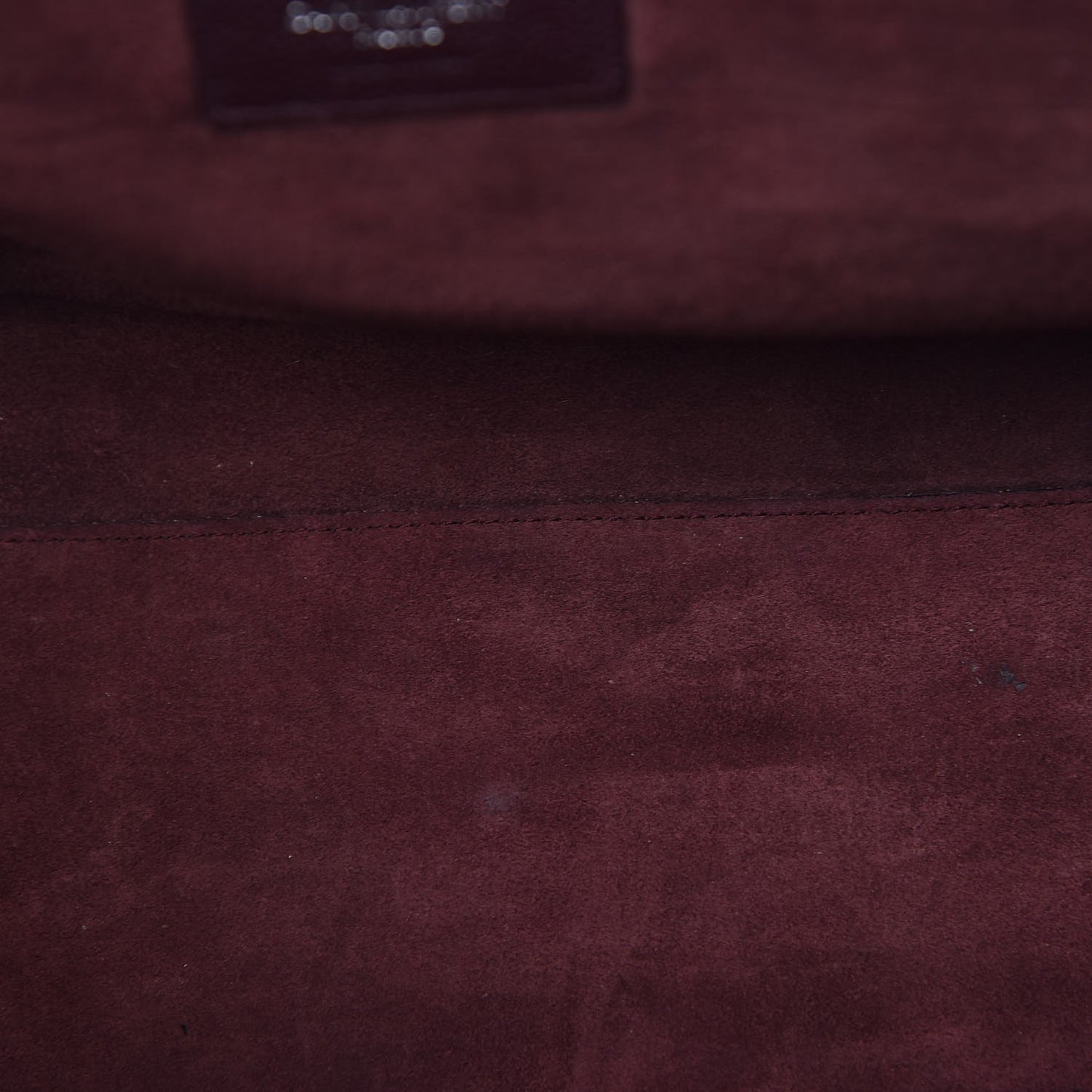Grained Calfskin Suede Medium Cabas Rive Gauche Amaranto