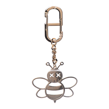 Christian Dior x KAWS Brass Bee Charm Key Ring Gold 1 of 4