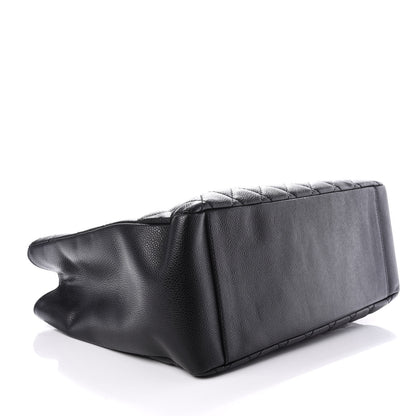 Chanel Caviar Quilted Grand Shopping Tote GST Black 4 of 9