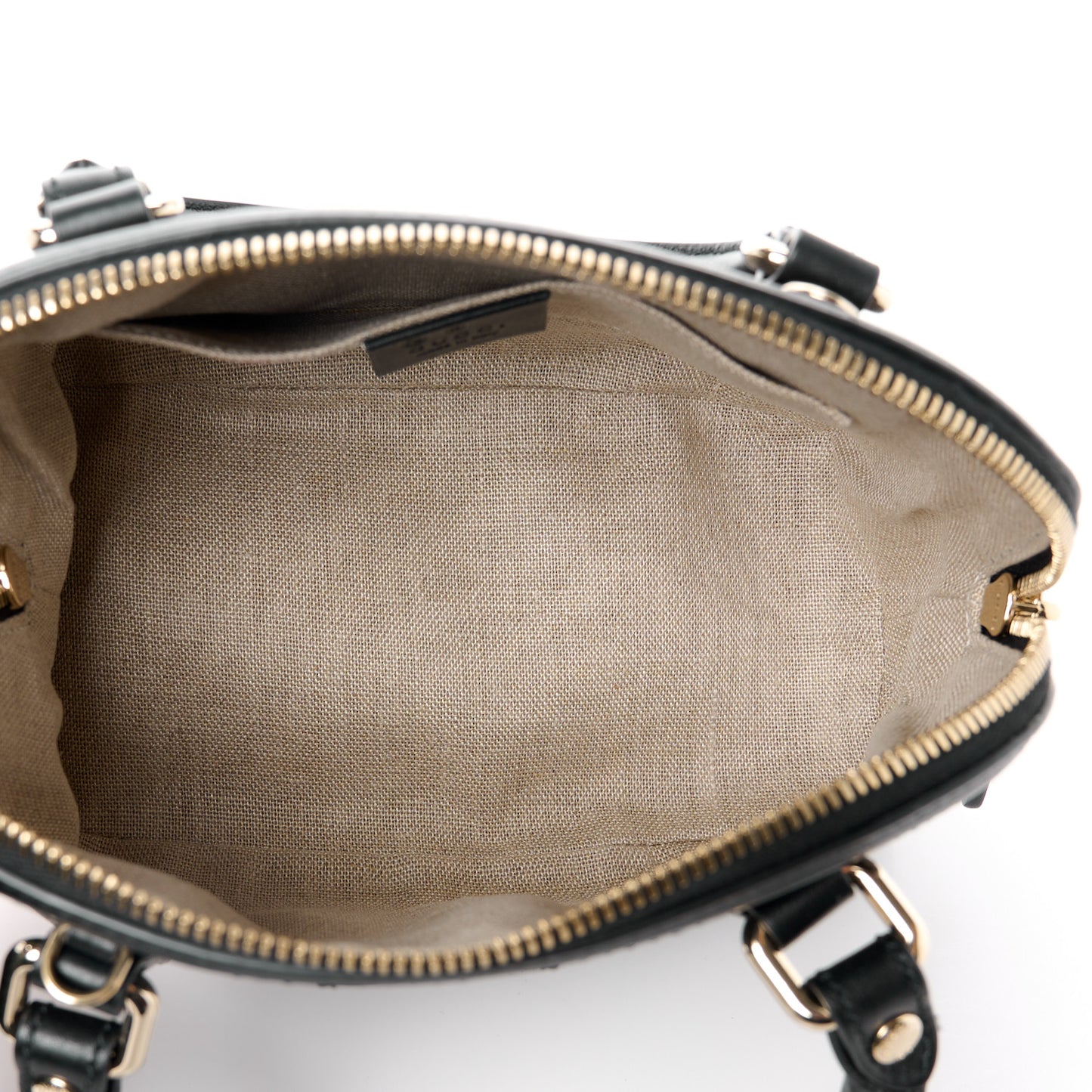 Microguccissima Mini Dome Bag Black
