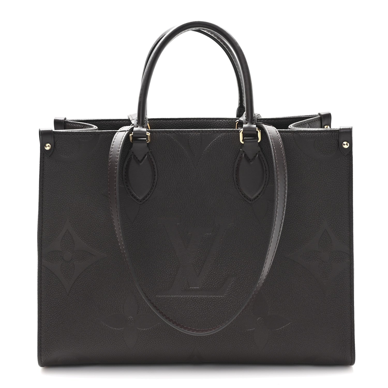 Louis Vuitton Empreinte Monogram Giant OnTheGo MM Chocolate 1 of 9