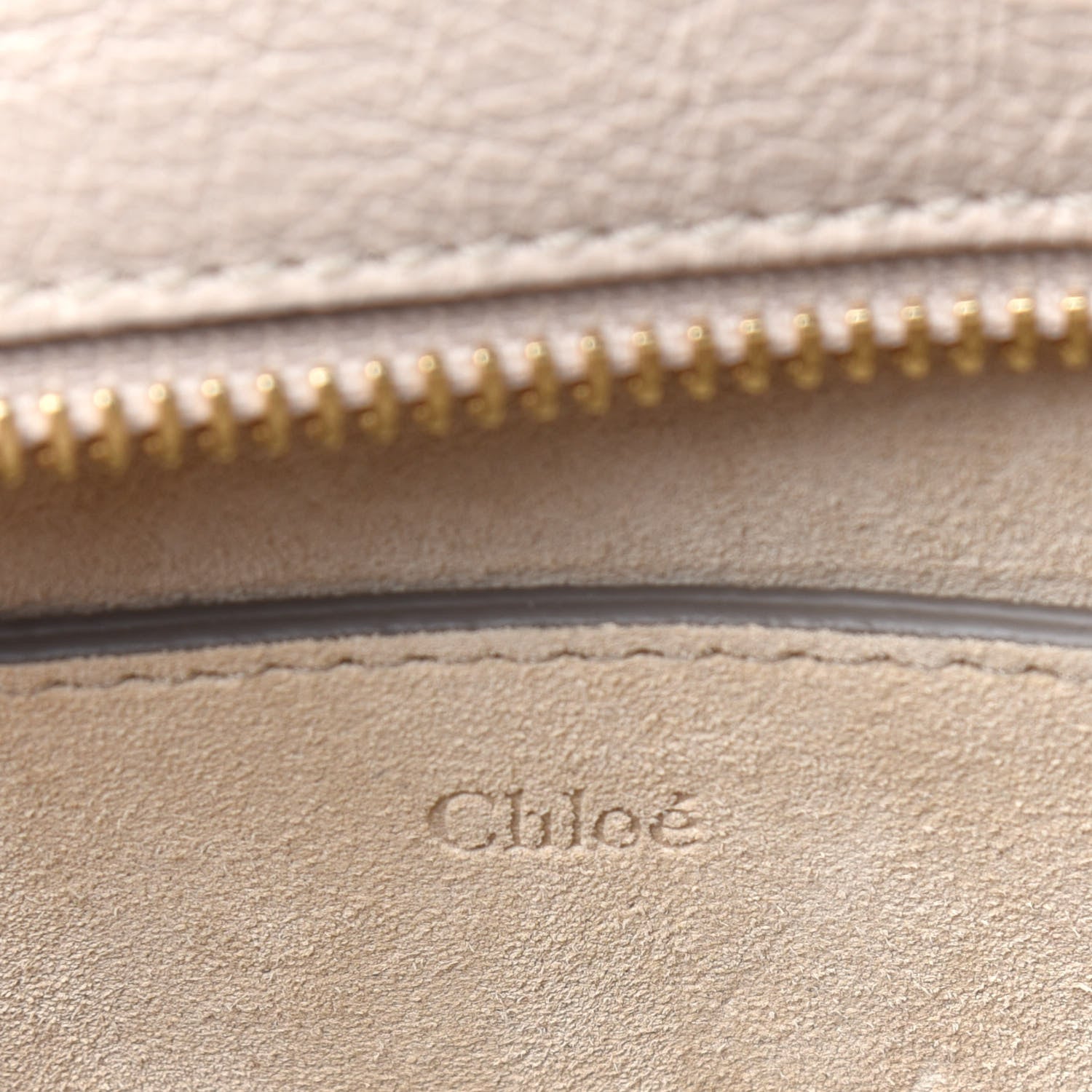 Chloe Calfskin Suede Mini Pixie Signature Belt Bag Abstract White 6 of 13