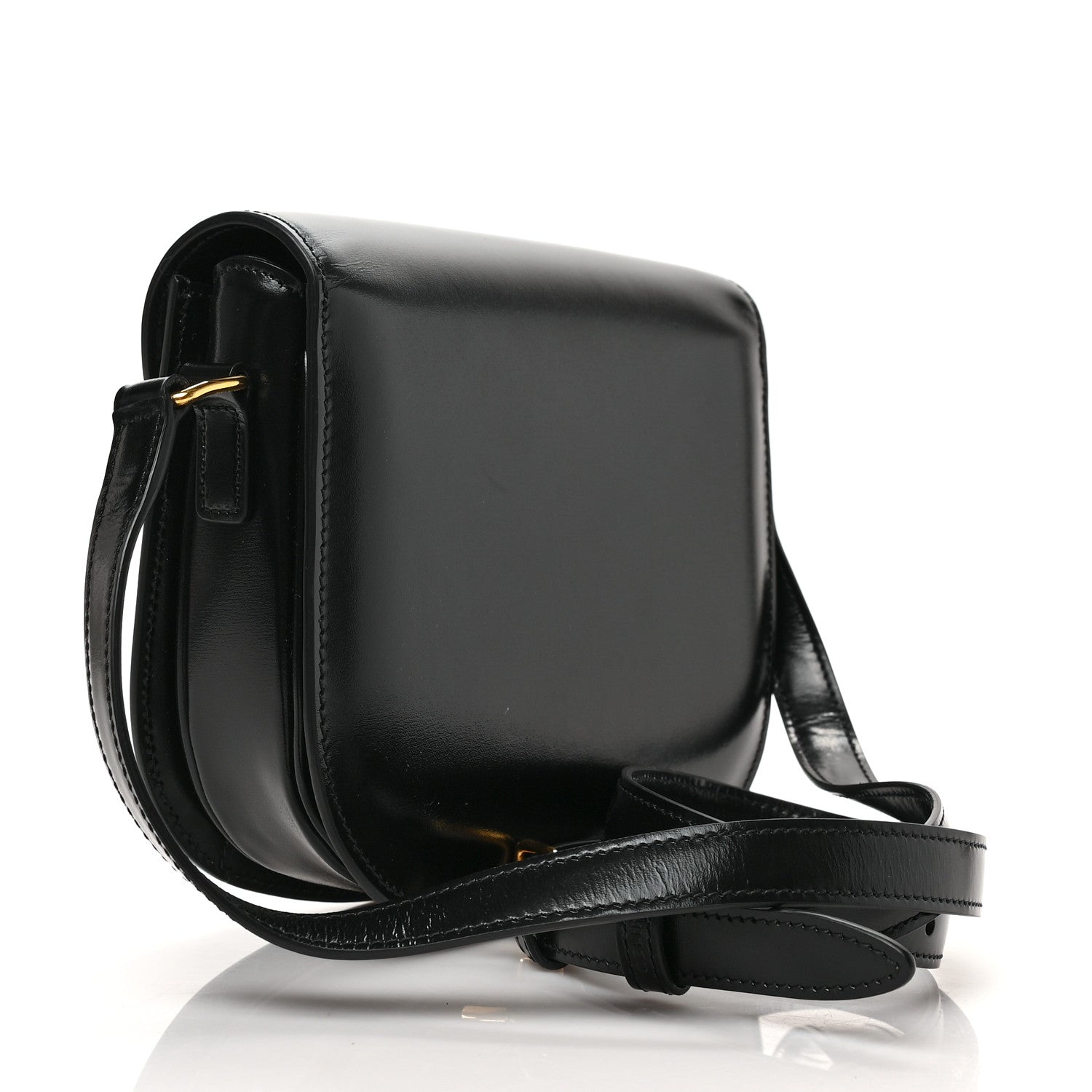 Celine Shiny Calfskin Teen Besace Black 3 of 8