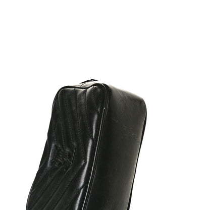 Saint Laurent Calfskin Matelasse Monogram Lou Belt Bag Black 15 of 15