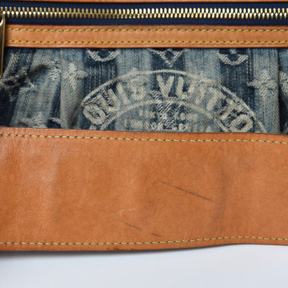 Louis Vuitton Denim Raye Porte Epaule MM 13 of 16