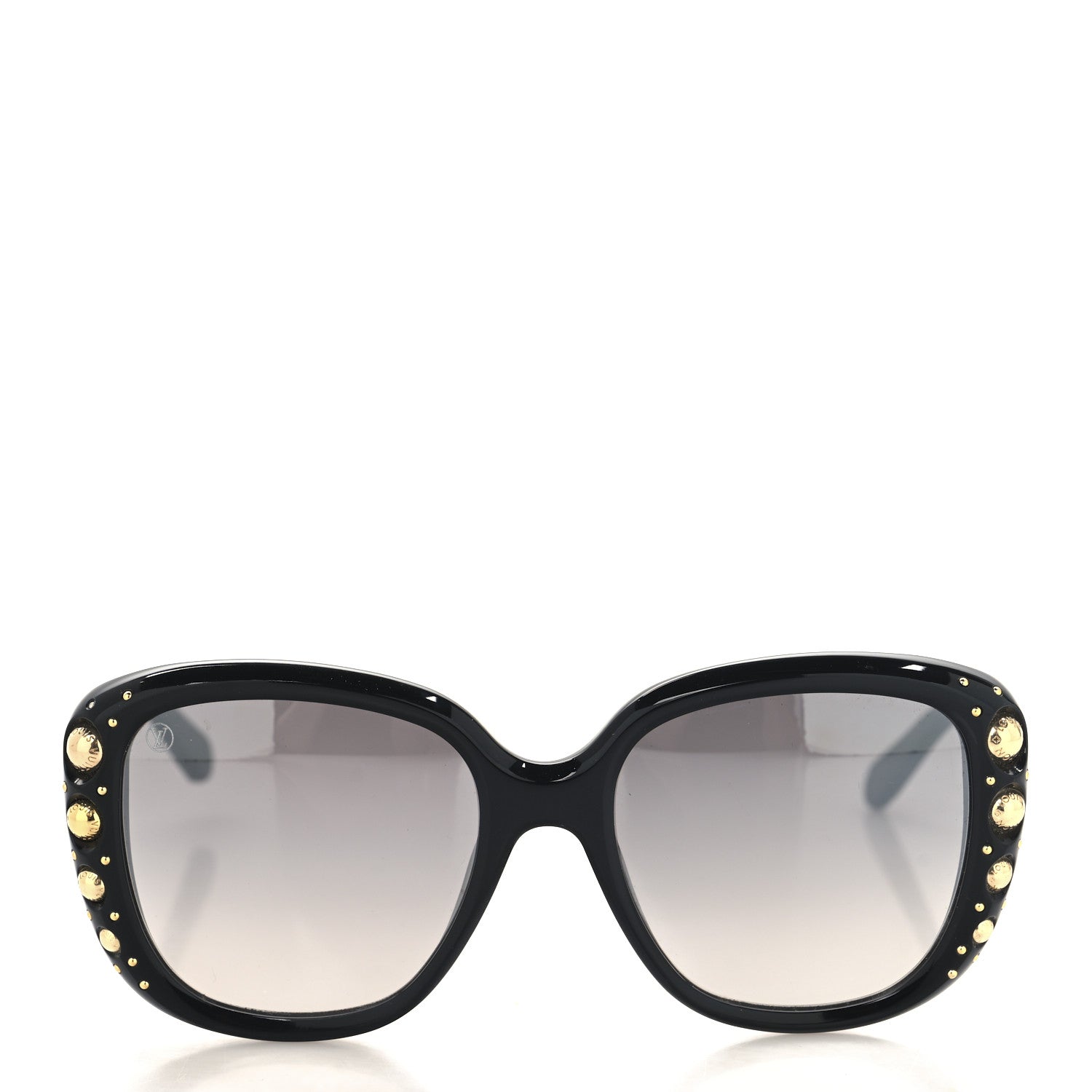 Louis Vuitton Oversized Studded Sunglasses Z1126W Black 2 of 6