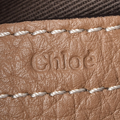Chloe Calfskin Mini Marcie Round Crossbody Bag Nut 6 of 8