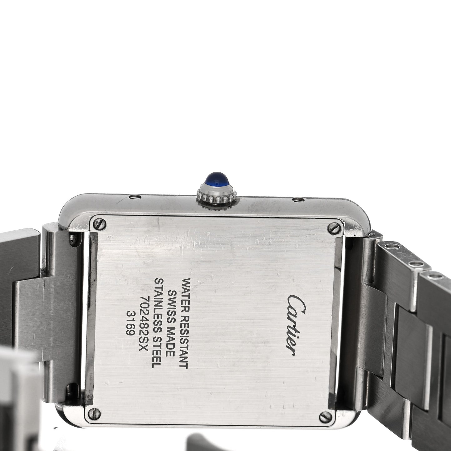 Stainless Steel 27mm Tank Solo Quartz Watch