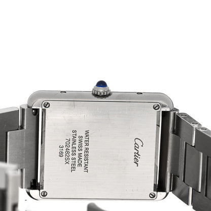 Cartier Stainless Steel 27mm Tank Solo Quartz Watch 4 of 5