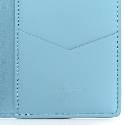 Louis Vuitton LV x YK Taurillon Pocket Organizer Blue 6 of 7