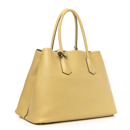 Prada City Calf Double Bag Ginestra 3 of 10