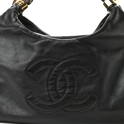 Chanel Calfskin Rodeo Drive Hobo Black 8 of 10