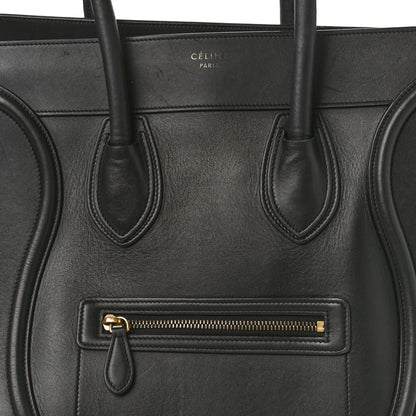 Celine Smooth Calfskin Mini Luggage Black 13 of 15