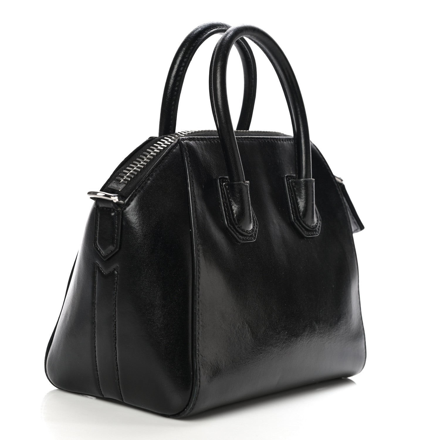 Givenchy Shiny Lord Calfskin Mini Antigona Black 3 of 15