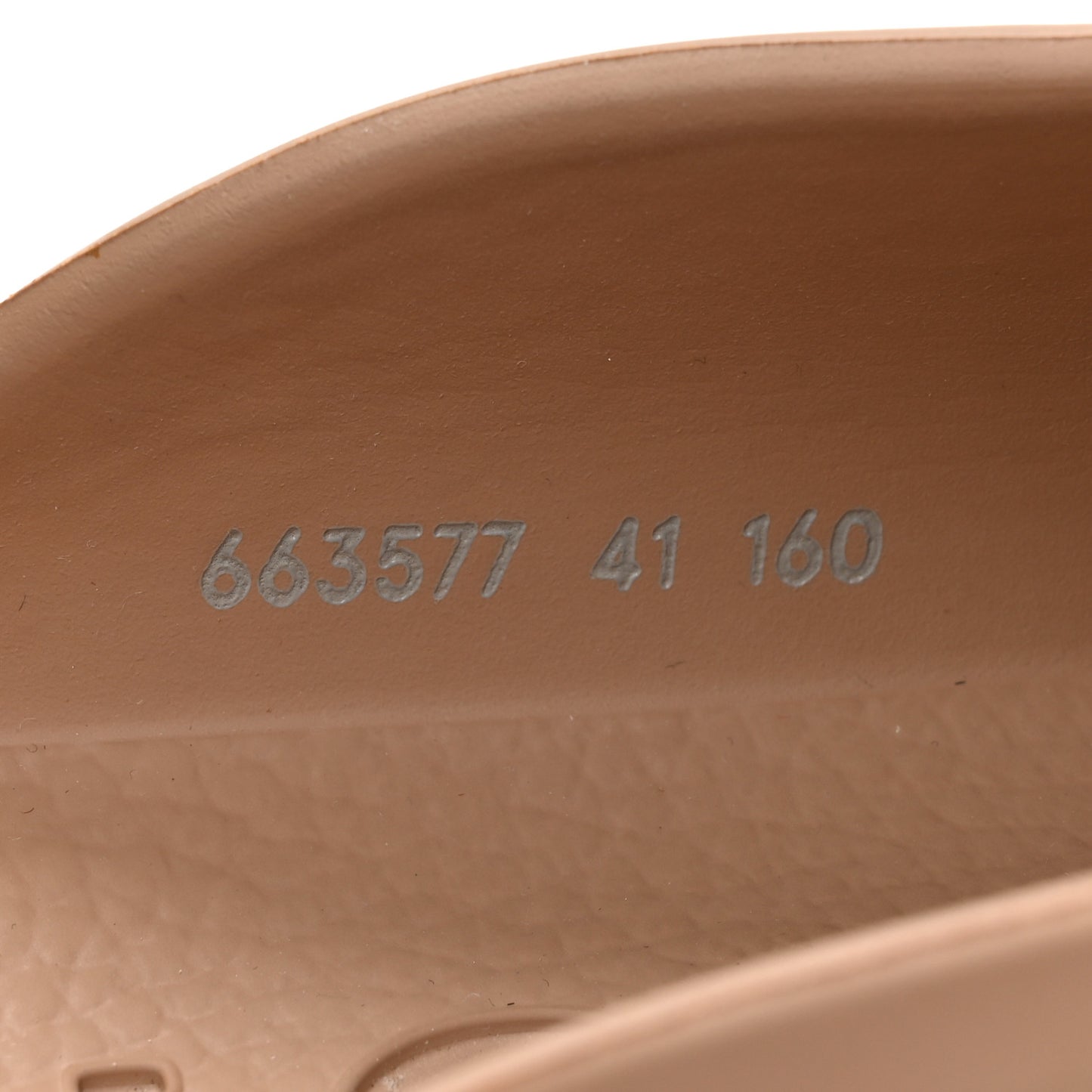 Rubber GG Monogram Perforated Elea Platform 55mm Lug Sole Sandals 41 Vintage Camel