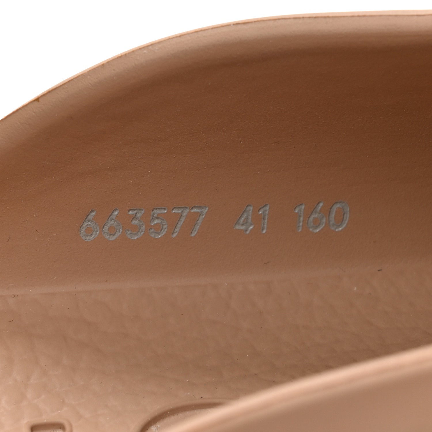 Gucci Rubber GG Monogram Perforated Elea Platform 55mm Lug Sole Sandals 41 Vintage Camel 8 of 11