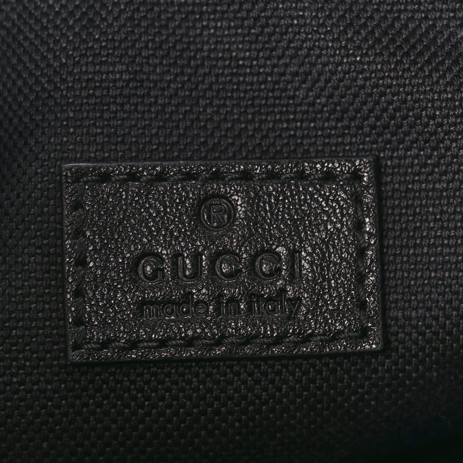 Gucci Sakai Be Green Calfskin Diagonal Stitched Mini Blondie Barrel Shoulder Bag Black 6 of 10