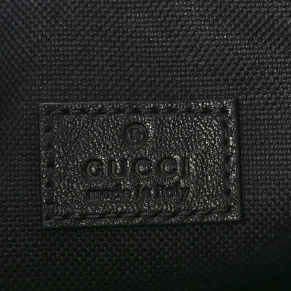 Gucci Sakai Be Green Calfskin Diagonal Stitched Mini Blondie Barrel Shoulder Bag Black 6 of 10