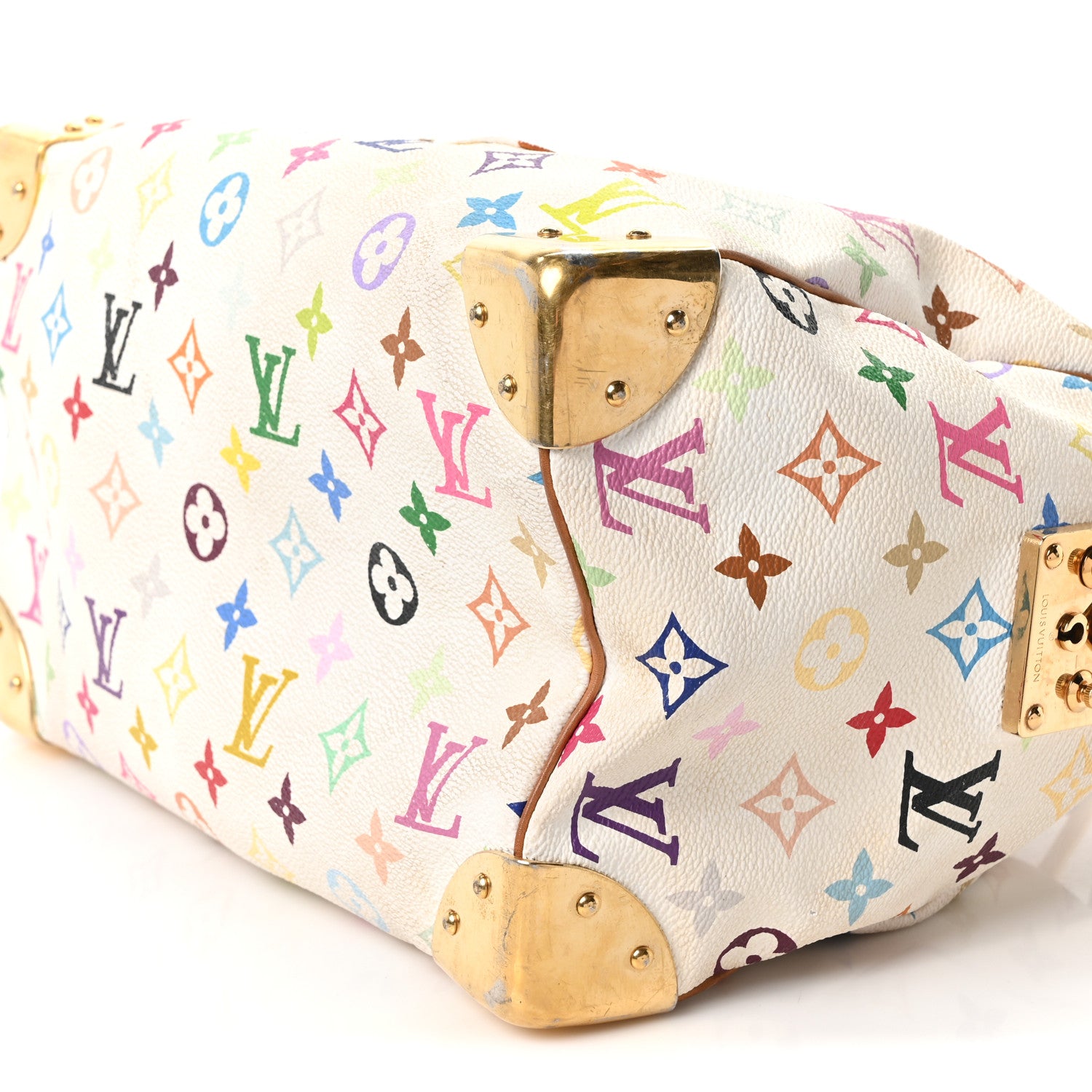 Louis Vuitton Monogram Multicolor Speedy 30 White 9 of 9