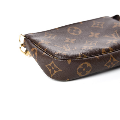 Louis Vuitton Monogram Mini Pochette Accessories 5 of 10