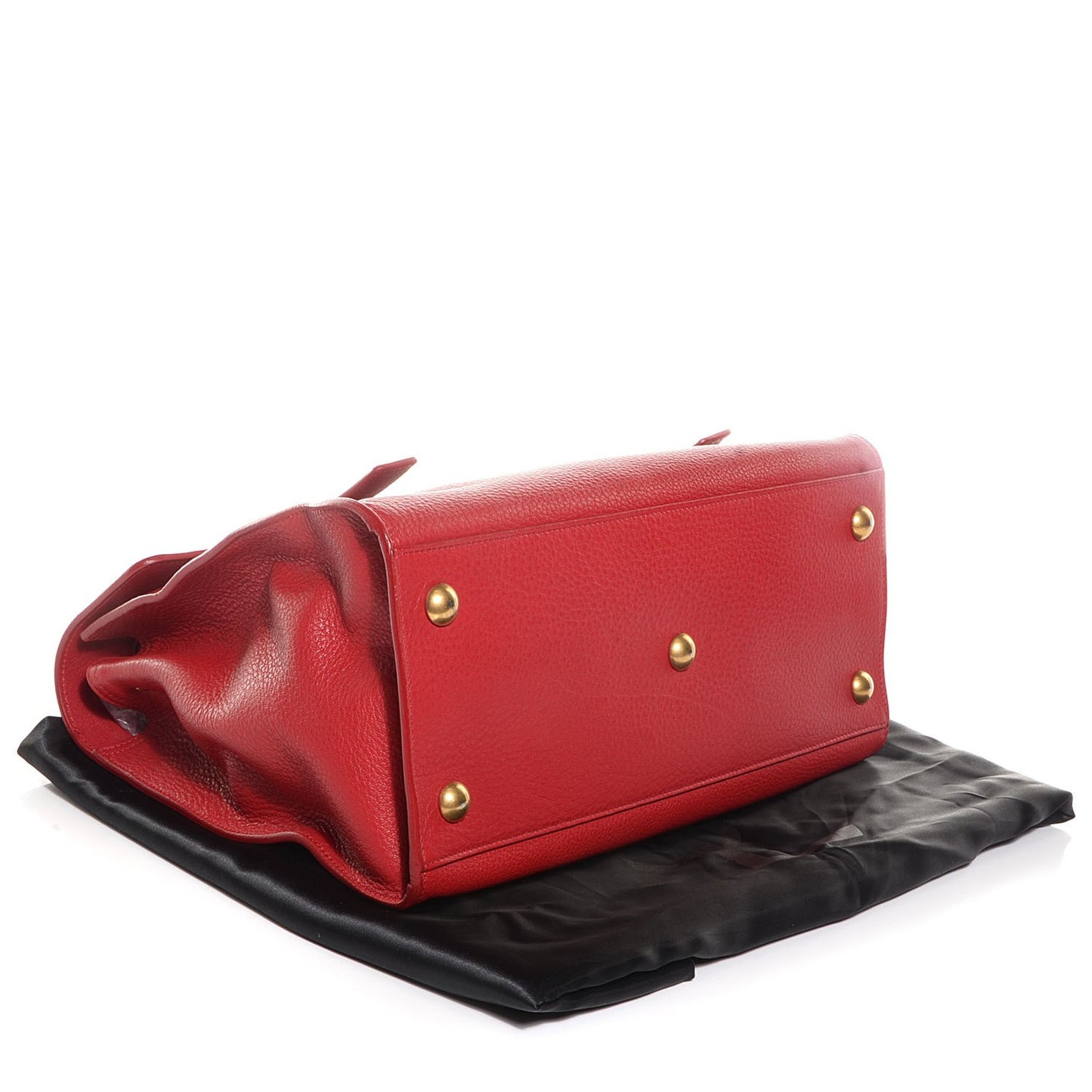 Calfskin Medium Muse Two Red
