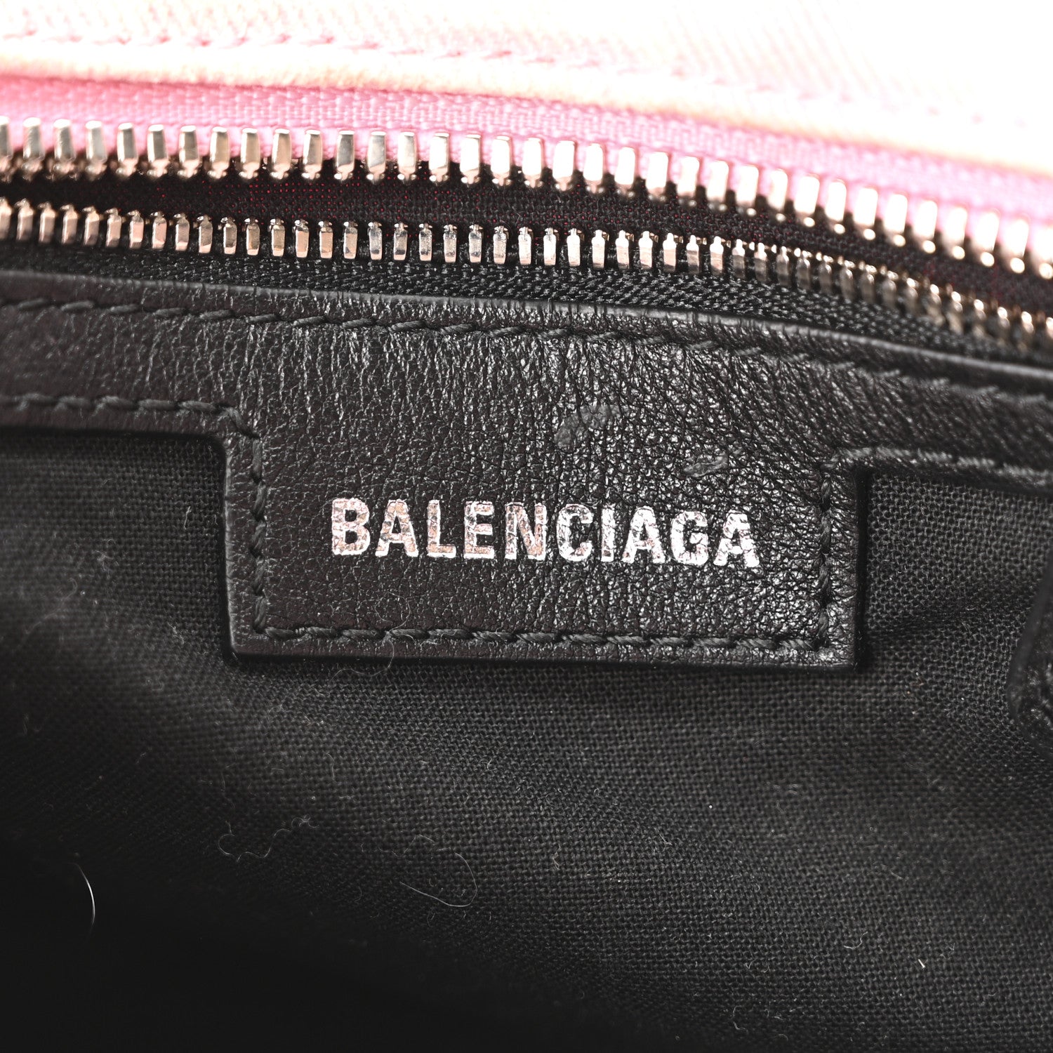 Balenciaga Denim BB Monogram Neo Cagole Handbag XS Pink 7 of 11