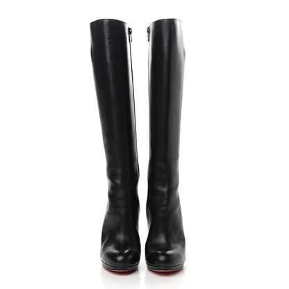 Christian Louboutin Calfskin Botalili 120 Tall Boots 37 Black 2 of 10