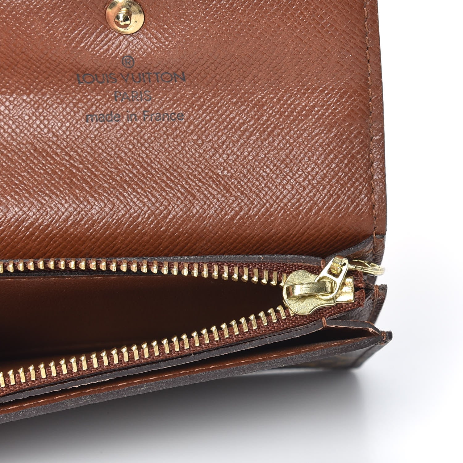 Louis Vuitton Monogram Porte-Monnaie Accordeon Wallet 5 of 8