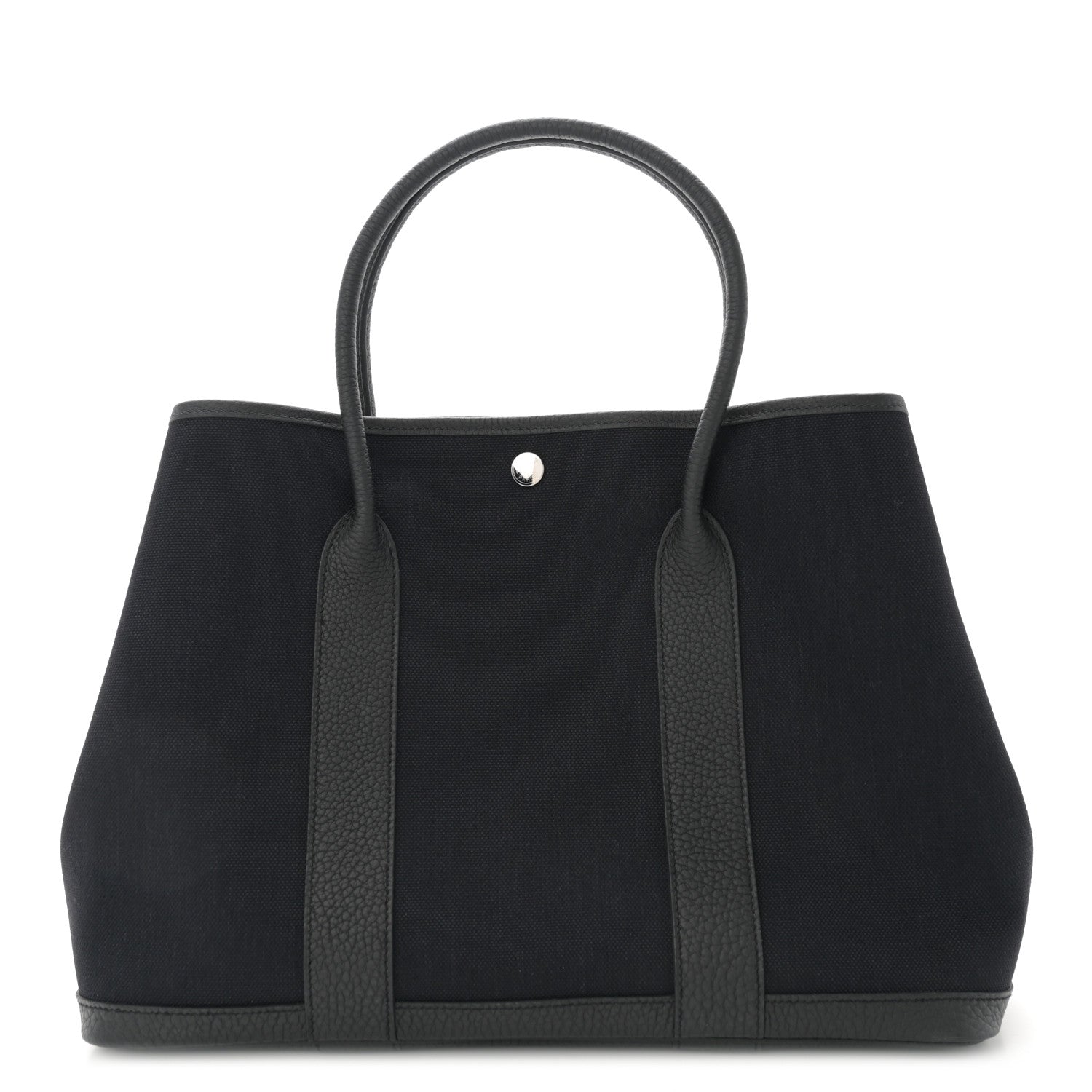 Hermes Toile Negonda Garden Party Tote 36 MM Black 1 of 12