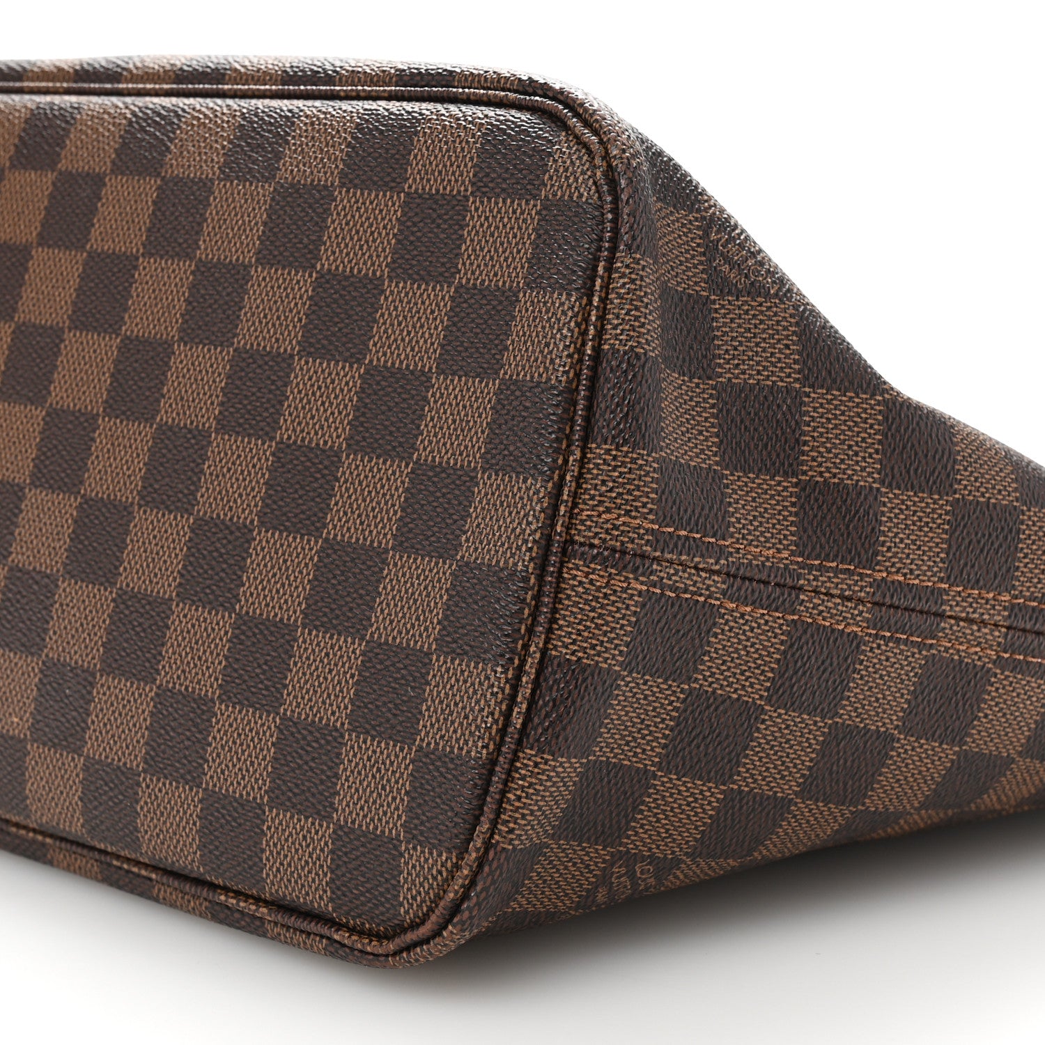 Louis Vuitton Damier Ebene Neo Neverfull MM Rose Ballerine 12 of 13