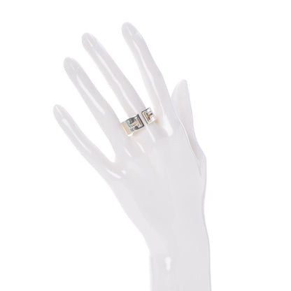 Tiffany Sterling Silver T Cutout Ring 60 9 2 of 5