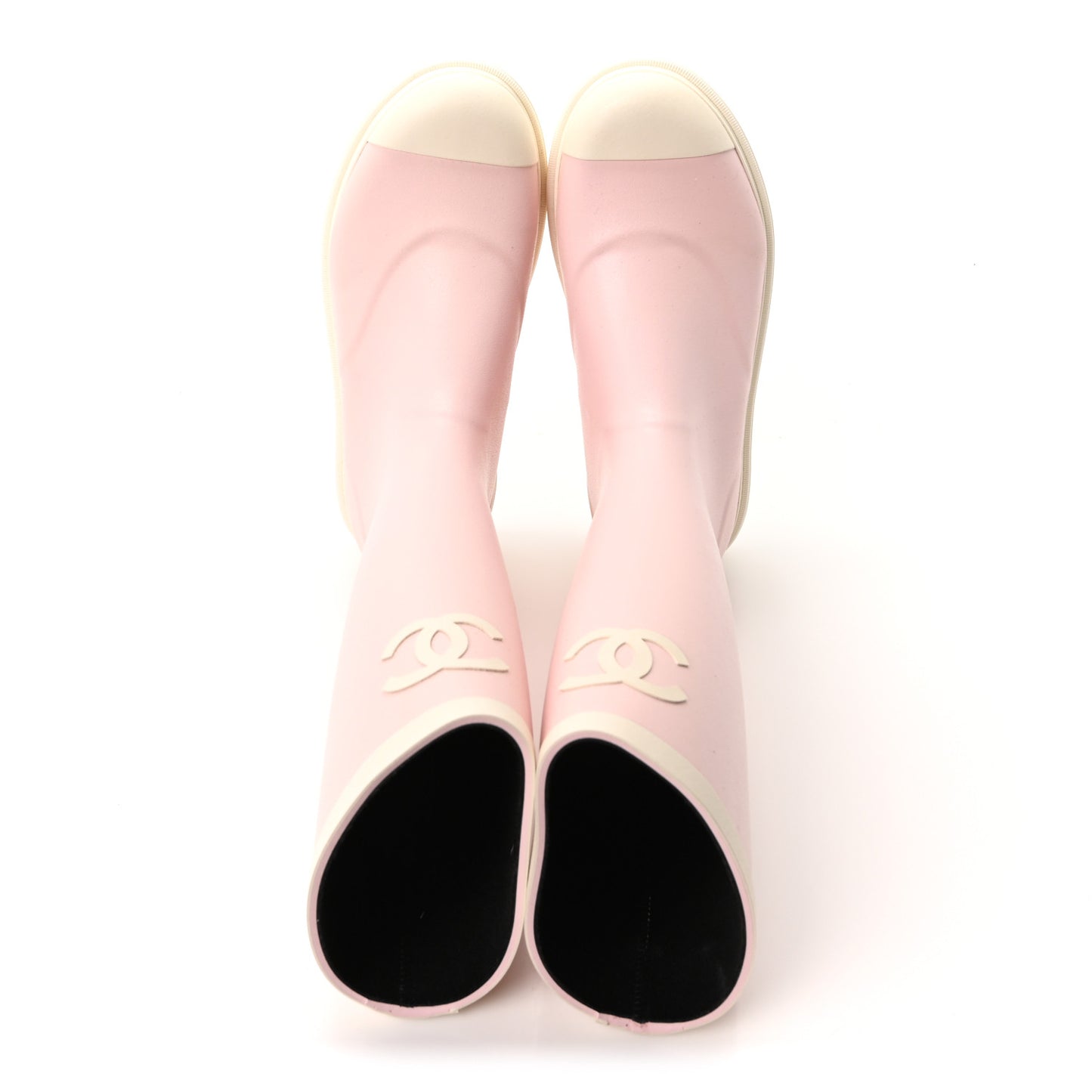 Caoutchouk CC High Boots 41 Light Pink White