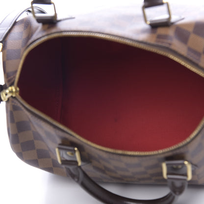 Louis Vuitton Damier Ebene Speedy Bandouliere 30 6 of 11