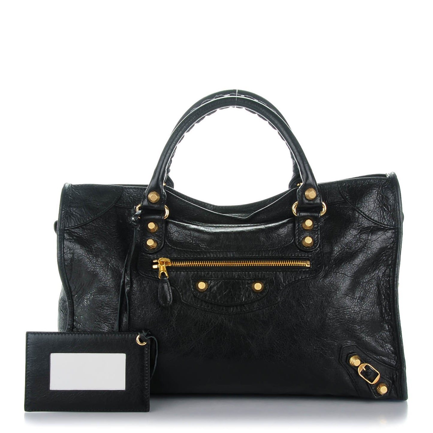 Agneau Giant 12 Gold Hardware City Black