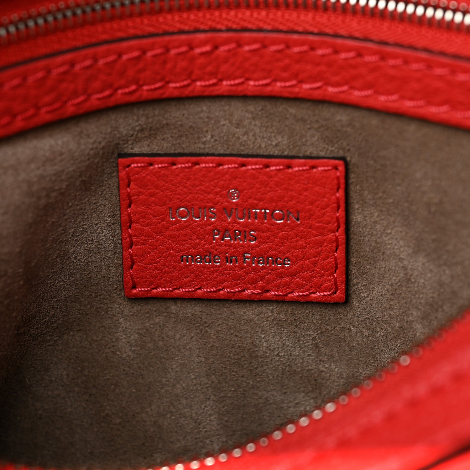 Louis Vuitton Veau Cachemire SC Bag PM Cherry 6 of 8