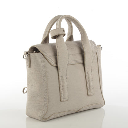 3.1 Phillip Lim 3.1 Textured Calfskin Mini Pashli Satchel Feather 3 of 7