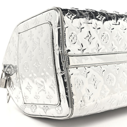 Louis Vuitton Monogram Miroir Speedy 35 Silver 7 of 10
