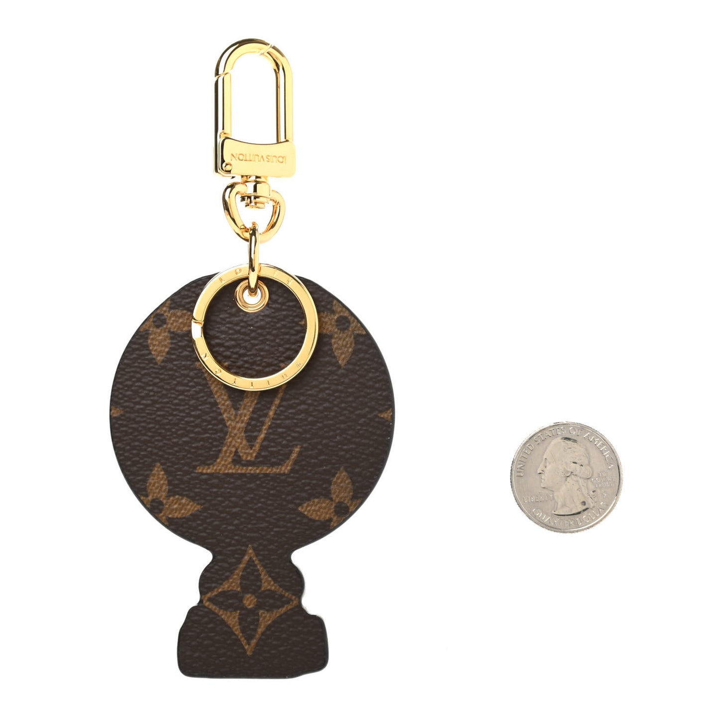Monogram 2019 Christmas Animation Shanghai Bag Charm Key Ring