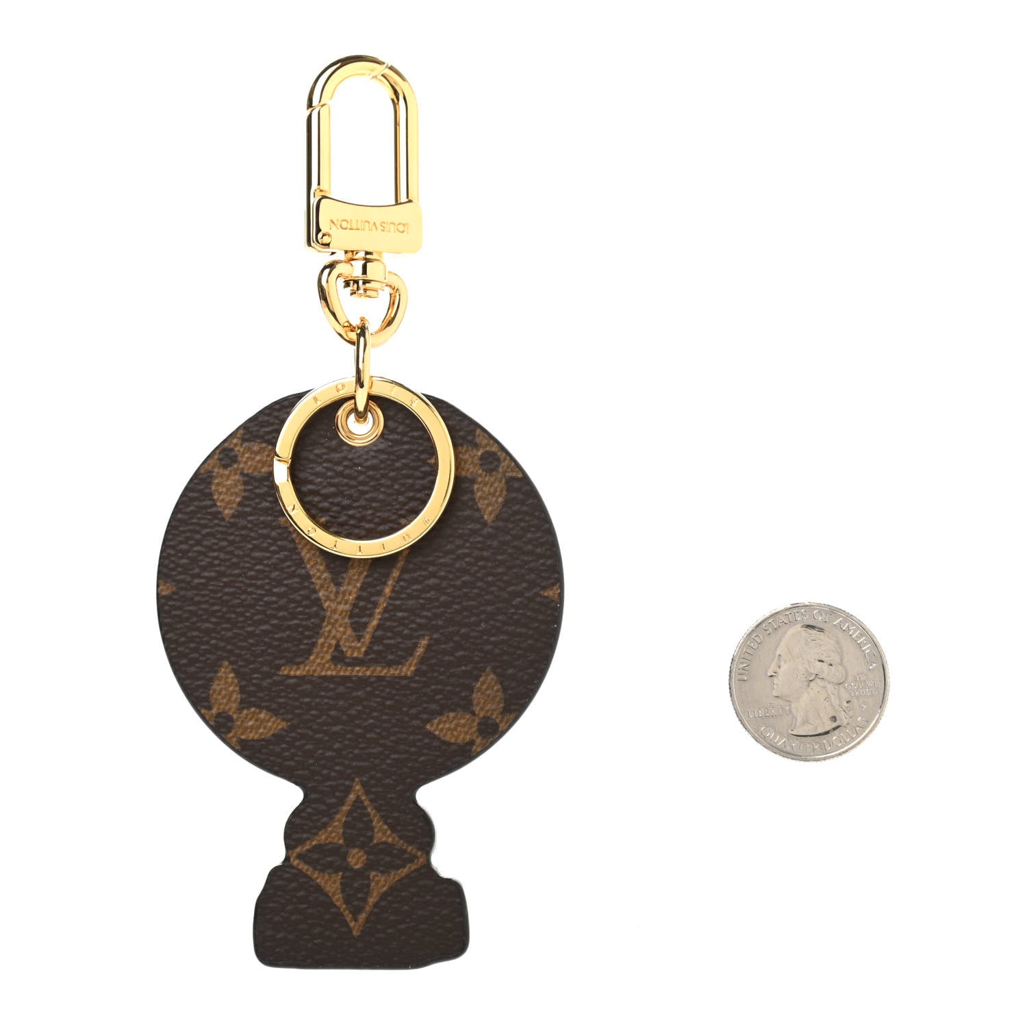Louis Vuitton Monogram 2019 Christmas Animation Shanghai Bag Charm Key Ring 2 of 5