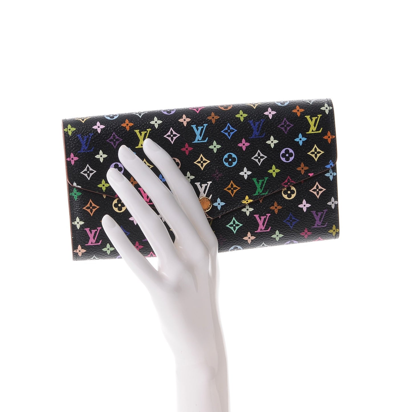 Monogram Multicolor Sarah Wallet NM Black Grenade