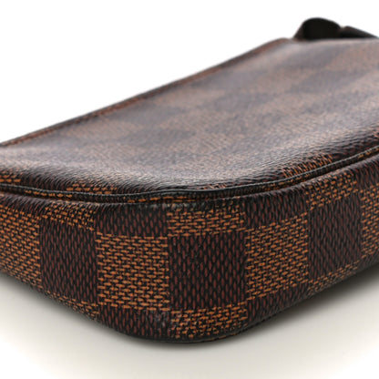 Louis Vuitton Damier Ebene Mini Pochette Accessories 9 of 11