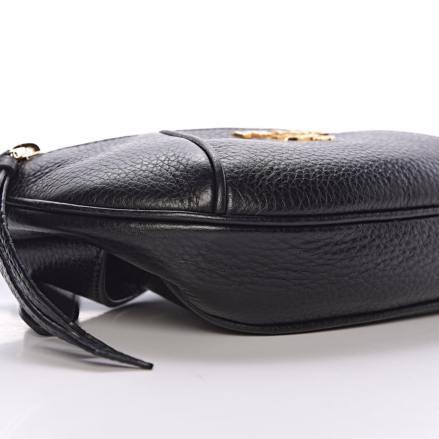 Vitello Daino Small Belt Bag Black