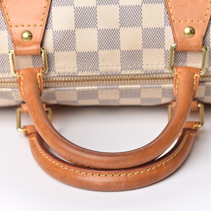 Louis Vuitton Damier Azur Speedy 30 14 of 21