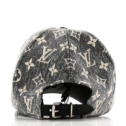 Louis Vuitton Monogram Jacquard Cap M Grey 6 of 10