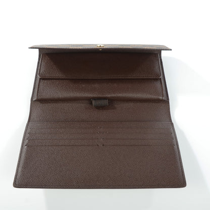 Louis Vuitton Damier Ebene Sarah Wallet 6 of 7