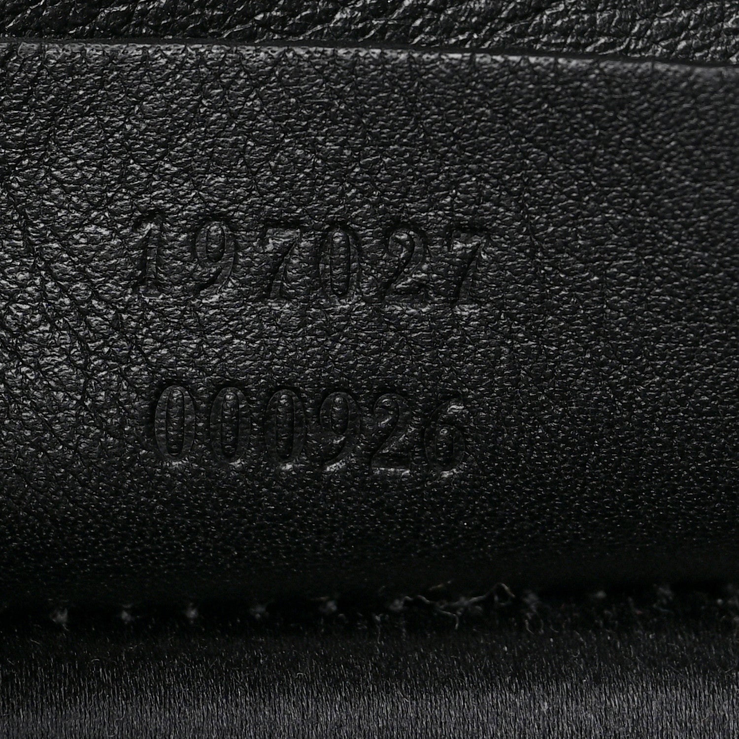 Gucci Satin Padlock Clutch Black 7 of 12