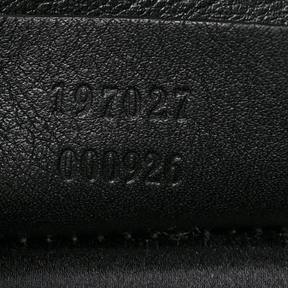 Gucci Satin Padlock Clutch Black 7 of 12