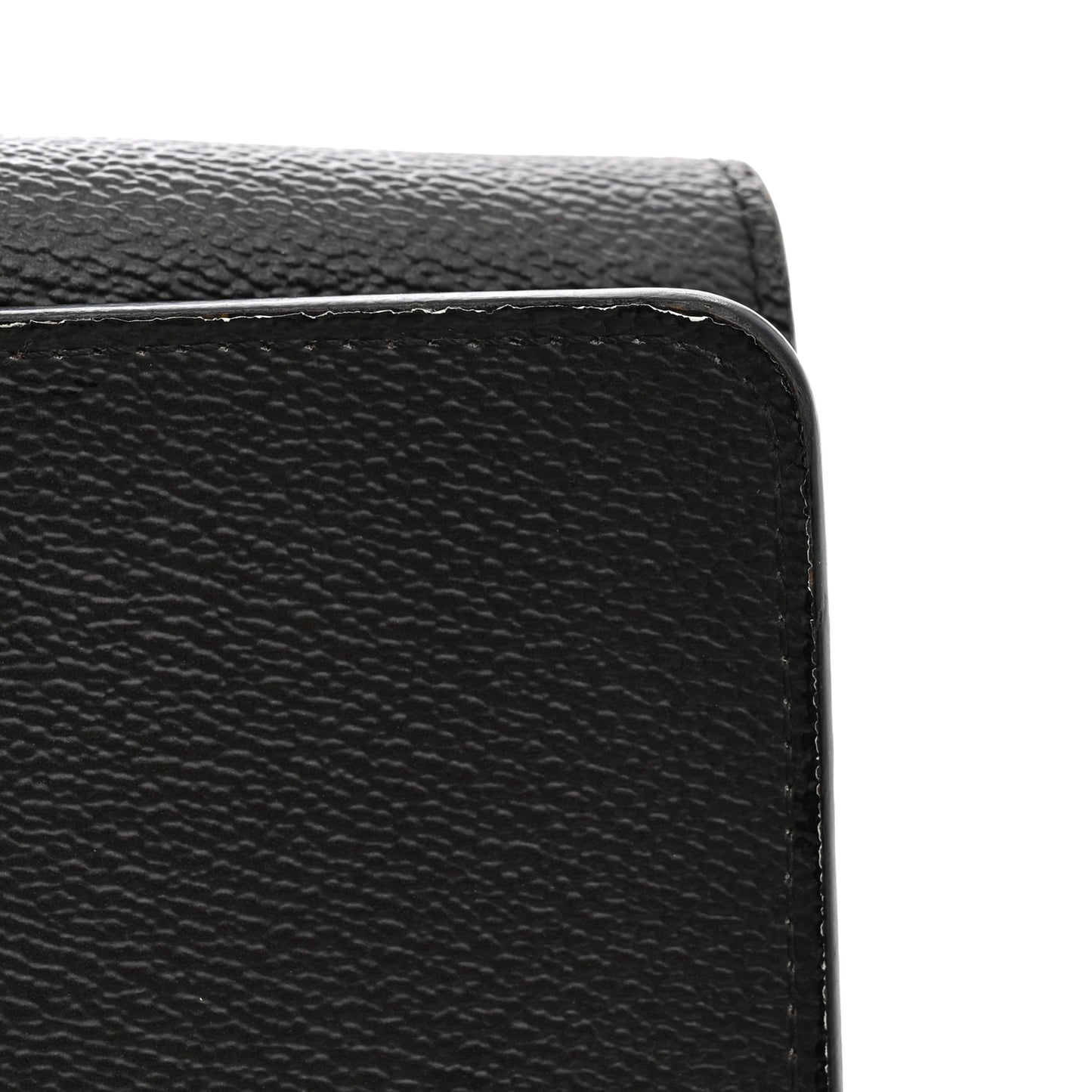 Monogram Stripe Twist Chain Wallet