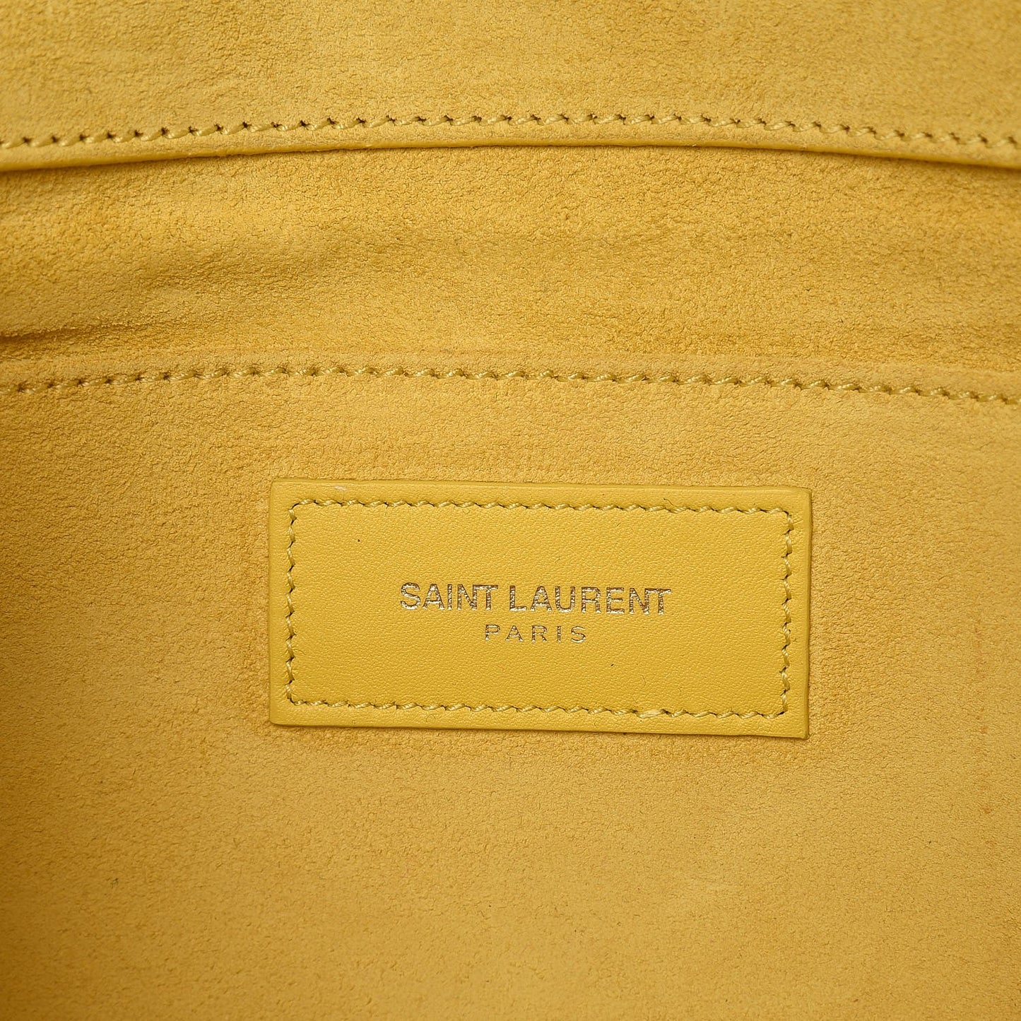 Calfskin Classic Y Ligne Clutch Soleil